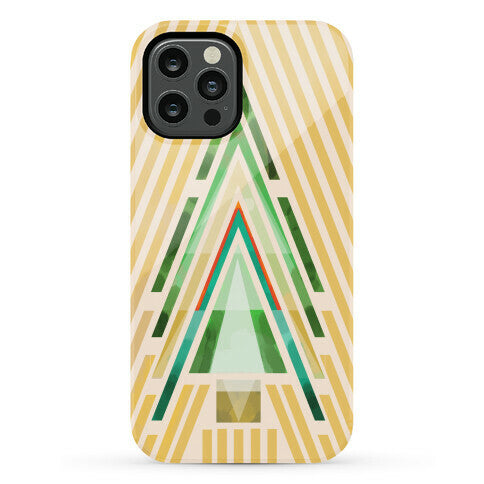 Geometric Summer Tree Phone Case
